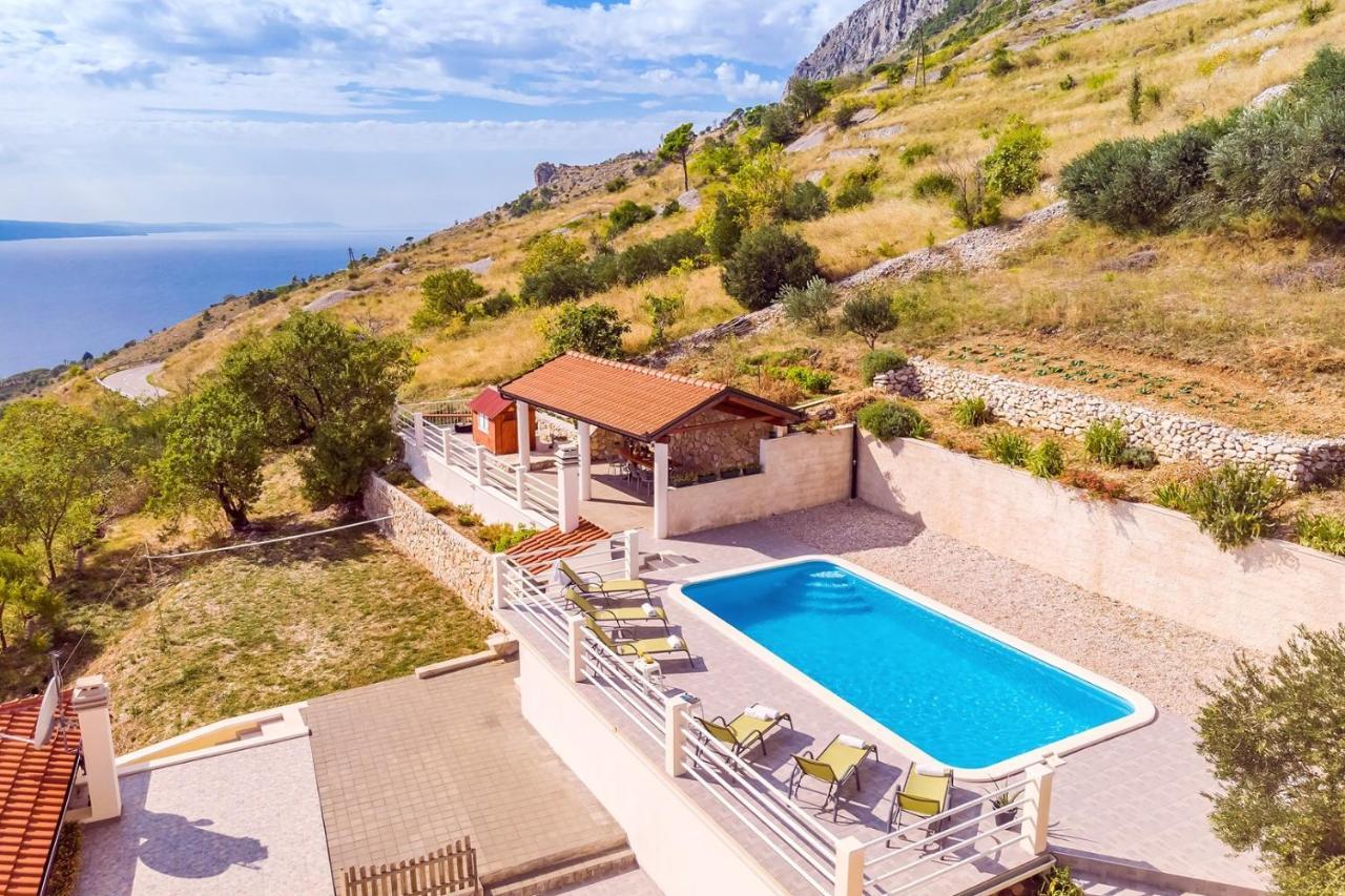 Villa Maslina, With Private 32M2Pool, Panoramic Views On 100Km Coastline, 12 Pax Lokva Rogoznica Exterior photo
