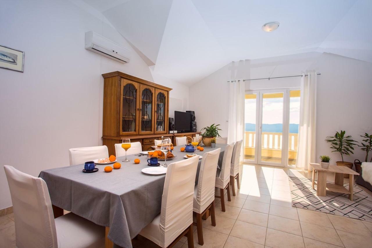 Villa Maslina, With Private 32M2Pool, Panoramic Views On 100Km Coastline, 12 Pax Lokva Rogoznica Exterior photo