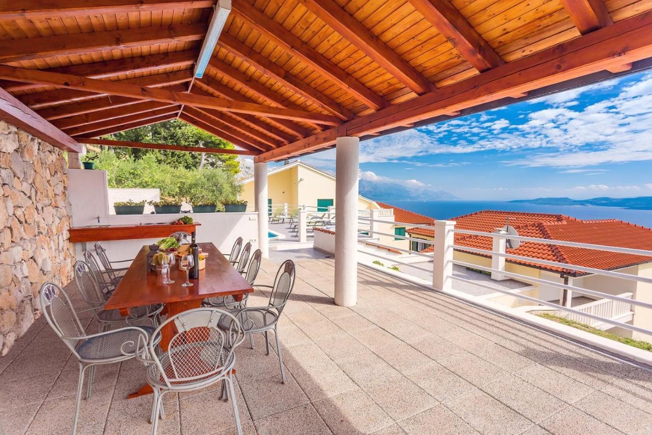 Villa Maslina, With Private 32M2Pool, Panoramic Views On 100Km Coastline, 12 Pax Lokva Rogoznica Exterior photo