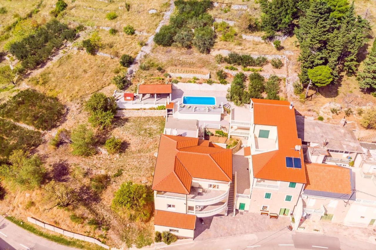 Villa Maslina, With Private 32M2Pool, Panoramic Views On 100Km Coastline, 12 Pax Lokva Rogoznica Exterior photo