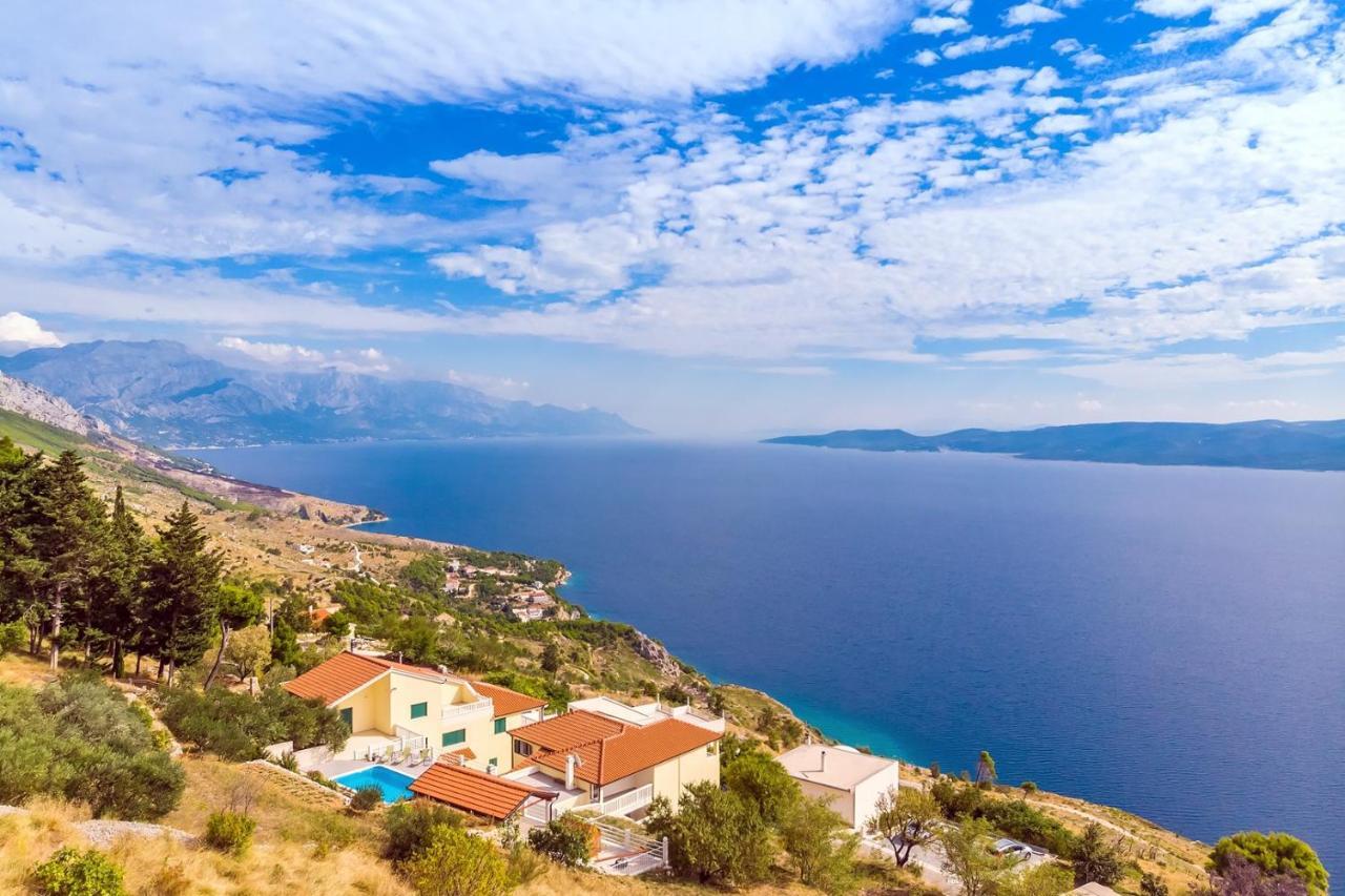 Villa Maslina, With Private 32M2Pool, Panoramic Views On 100Km Coastline, 12 Pax Lokva Rogoznica Exterior photo